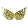 thumbnail image 4 of BRICH Wings for Kids Feather Wings Outfits for Performance Dance Play Gold One Size, 4 of 4