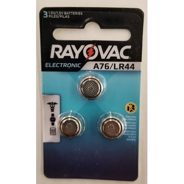 Rayovac Mercury Free A76 Alkaline Battery for Digital or Analog Watches