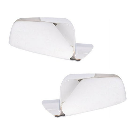 Door Mirror Cap 2 Piece - Compatible with 2010 - 2017 GMC Terrain 2011 2012 2013 2014 2015 2016