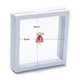 thumbnail image 4 of Square Transparent PE Thin Film Suspension Jewelry Display Box for Ring Necklace Bracelet Earring Storage White 9x9x2cm, 4 of 4