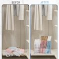 thumbnail image 7 of Gift Bag Storage Organizer:Acrylic reusable grocery bag organizer bag, Adjustable Shelf Divider Bag Organizer for Small Closet Upgraded to four partitions for more convenient storage, 7 of 7