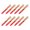 Red, variant on 10Pcs Soft Lure Squid Skirts 8cm Artificial Baits Lures Saltwater Trolling Lure Artificial Baits Fishing Accessories