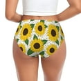 thumbnail image 3 of Womens Underwear Sunflowers Cuteness No Show Seamless Underwear for Women, Soft Stretch Women's Panties, Hipster Ladies Panties Bikini Underwear Briefs, 3 of 6