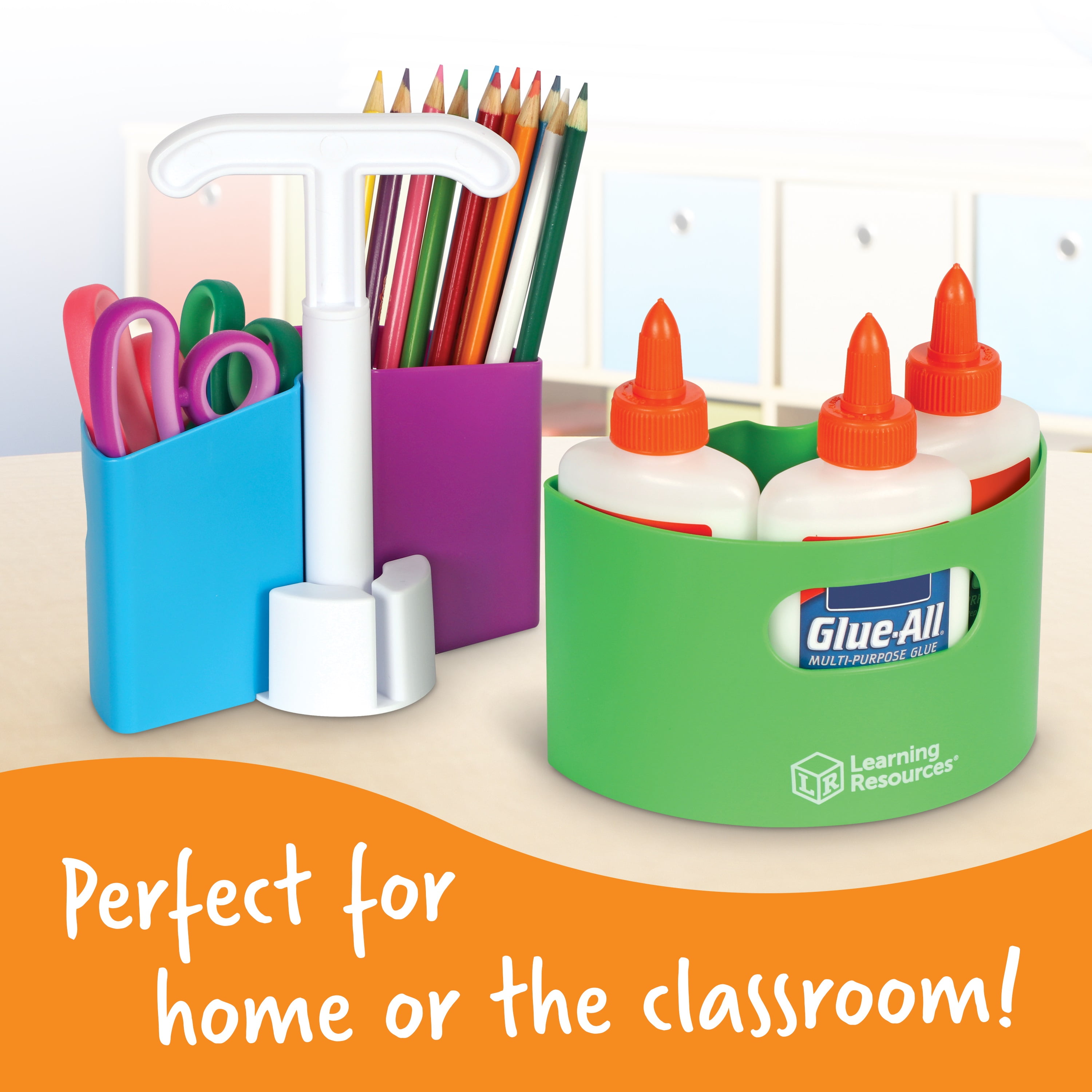 Learning Resources Create-a-Space Storage Mini Center, Teacher and  Classroom Organizer 