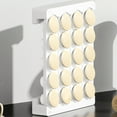 thumbnail image 2 of Space Saving Coffee Pod Dispenser Rack For 20 Capsules Wall Mountable Coffee Capsules Shelf Kitchen Counter Organizer, 2 of 8