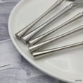thumbnail image 3 of Elyon Tableware Elyon Noelle Matte Colored Stainless Steel Flatware Set 20 Pieces Silver, 3 of 5
