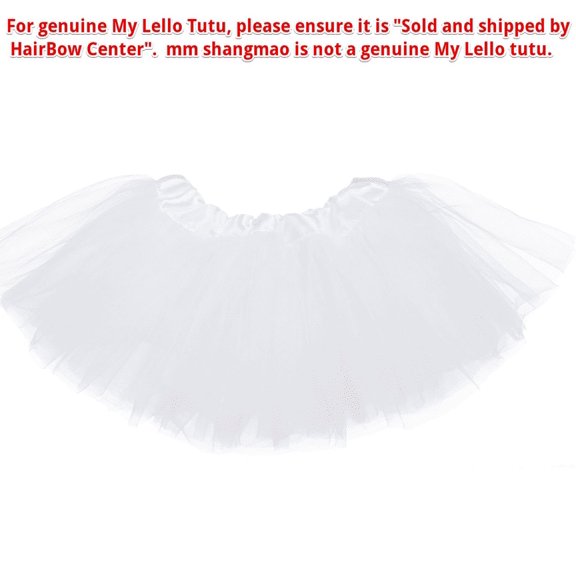 Ballerina Baby Tutu (5-layer) - White