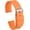 Orange, variant on Silicone Watch Band Soft Rubber Replacement Strap with Stainless Steel Buckle for Men Women Pink 22mm
