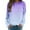 Purple, variant on Womens Oversized Sweatshirt, Yigetop Womens Autumn Winter Christmas Printed Pullover Tops Long Sleeve Crewneck Oversized Sweatshirts Women’S Sweatshirt Pink L