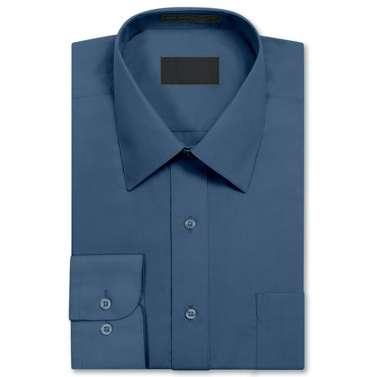 Light blue 2025 dress shirt walmart