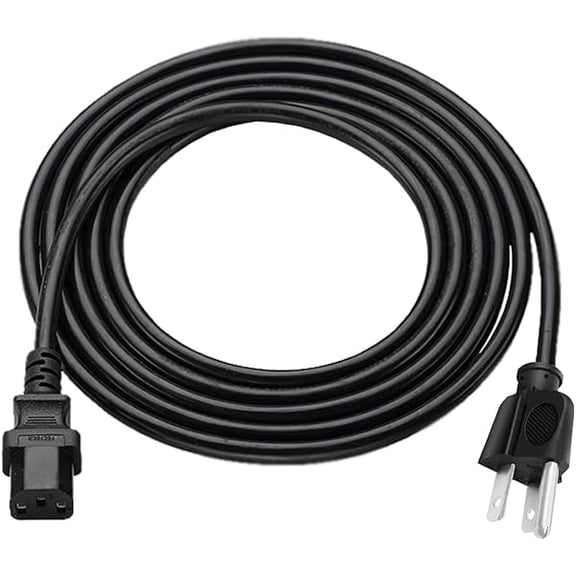 Quyaojz 8.2ft 3 Prong Power Cord for Dell Monitor SE2425HM S2725HS S2425HS SE2725HM S2725QC S2725QS S2725DS S3225QS S3425DW AC C13 Cable