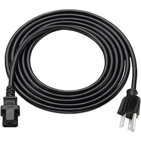 Quyaojz 8.2ft 3 Prong Power Cord for Dell Monitor SE2425HM S2725HS S2425HS SE2725HM S2725QC S2725QS S2725DS S3225QS S3425DW AC C13 Cable
