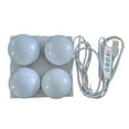 thumbnail image 3 of Destyer Miroir de Meuble-Lavabo Style LED Ampoules Lampe Kit Cosmétique 4 Ampoules 1Ensemble, 3 of 6