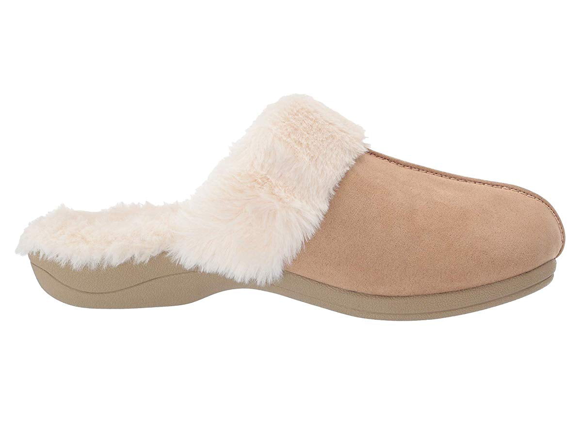 Powerstep Luxe Orthotic Slippers Taupe - Walmart.com