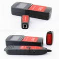 thumbnail image 5 of Localizador de cables NF-8200 con módulo adicional y cabezal BNC de repuesto, versión en inglés, sin batería. Ideal para detectar cortes y puntos de ruptura en cables RJ45, RJ11, USB y BNC. Pantalla, 5 of 5