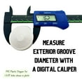 thumbnail image 2 of National Artcraft 1/2" PVC Hole Plug for S&P Shakers, Pipes, Panels and Other Home Applications (Pkg/100), 2 of 3