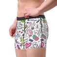 thumbnail image 2 of Honeii Fun Animal with Unicorn Men's Underwear Boxer Briefs Pack, ComfortSoft Boxer Brief for Men, Moisture-Wicking Breathable-XX-Large, 2 of 5