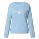thumbnail image 2 of Gibobby Sudaderas para Mujer Sudaderas de Halloween para mujer playera casual de manga larga(Azul claro,M), 2 of 4