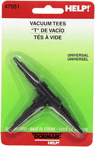 Dorman Motormite 47343 Raccordi Per Tubi A Vuoto Rigidi – 3/8'' (9.5mm), Connettori Per Auto, Confezione Da 1