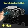floodlight,Induction Clip Typec Bank Headlamp Adjustable Led Headlamp