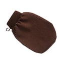 thumbnail image 3 of Bewildely Guante de baño exfoliante para eliminar la piel muerta, ducha, cuerpo, espalda, pierna, brazo, toalla para frotar, masaje, exfoliante, Juegos de accesorios de baño marrón Bewildely HA005006-03, 3 of 6