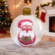 thumbnail image 5 of Inflatable Christmas Ball Transparent PVC Holiday Party Decoration for Indoor Outdoor Festive Events, Inflatable Sphere for Xmas Tree Yard Lawn Garden Decorations, Waterproof Inflatable Ornament, 5 of 6