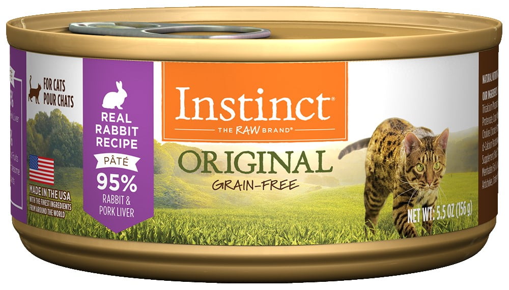 (Case of 12) Instinct Original GrainFree Real Rabbit Recipe Natural