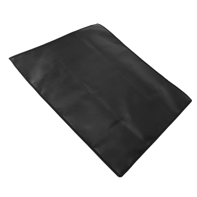 Estera Ignífuga de Doble Cara para Debajo de la Parrilla, Protector de Barbacoa Al Aire Libre, Estera de Silicona A Prueba de Aceite Con Forma Rectangular de 60x36