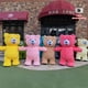 thumbnail image 5 of Lindo disfraz inflable de oso colorido, muñeco de dibujos animados, ropa inflable para adultos, encantadora ropa de cosplay, actividad de Halloween, 5 of 5