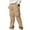 Khaki, variant on Dagegui Men's Cargo Pants Summer Zipper Hiking Pants with Pockets Casual Solid Straight Fit Tactical Pants Fashion Outdoor Jogger Long Pants