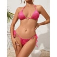 thumbnail image 3 of Microbikini Bandeau con realce para mujer, traje de baño con estampado Floral en 3D Sexy, conjunto de Bikini con Tanga para verano, 2024, 3 of 5