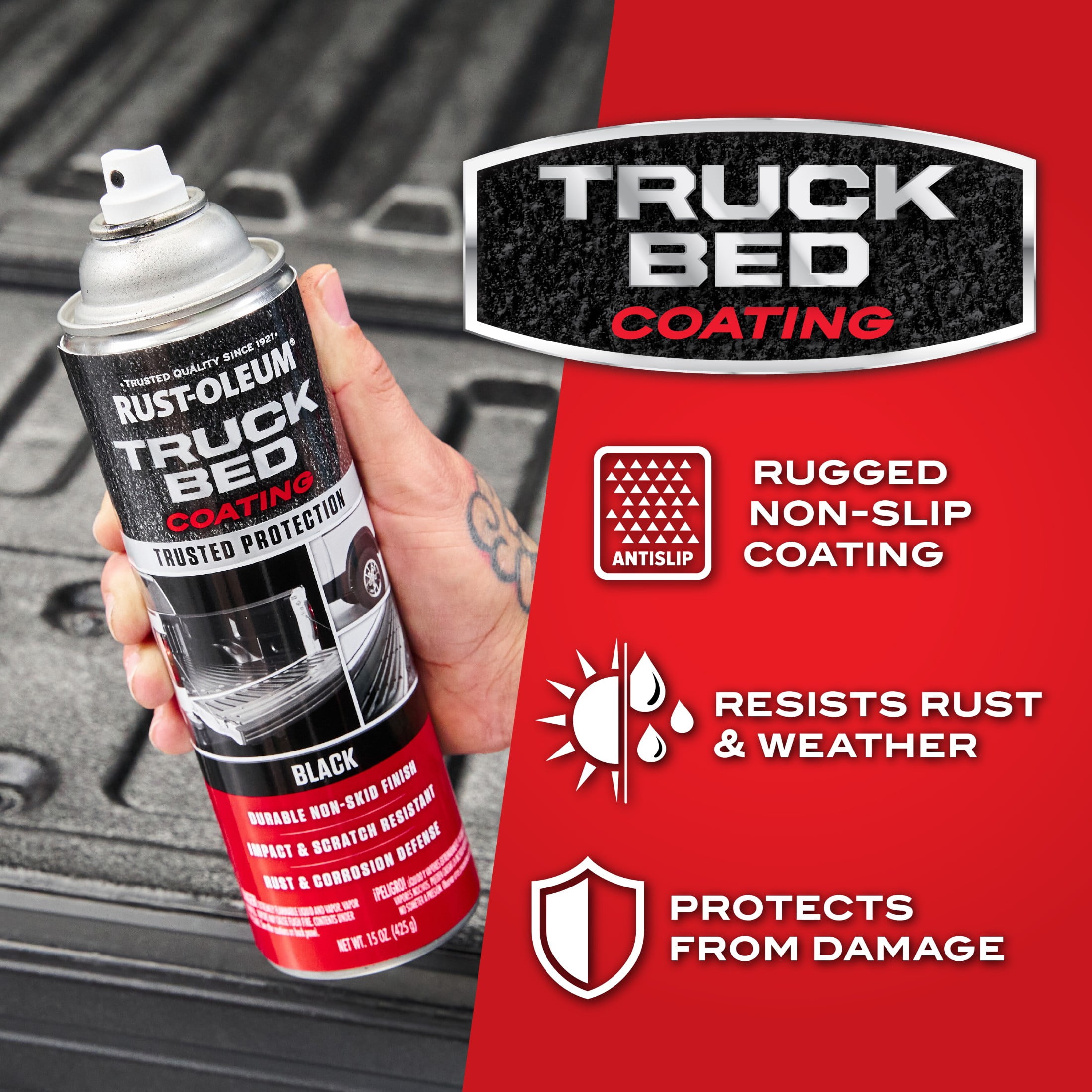 Rust-Oleum - Brandclub - Black, Rust-Oleum Automotive Truck Bed