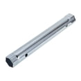 thumbnail image 1 of Unique Bargains 1 Pcs Llave de socket de bujía duradera, spanner socket remover 235x33mm tono plateado, acero de alto carbono hexagonal 24mm, 27mm para automóvil, motocicleta, cortacésped, 1 of 1