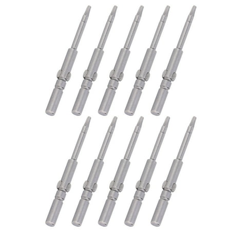 

Screwdriver Bits Replacement High Hardness 10Pcs 2mm Electric Screwdriver Bits For Replacement