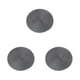 thumbnail image 5 of Manteles individuales Matsuzay para comedor antideslizantes ligeros resistentes duraderos redondos color gris, 5 of 6