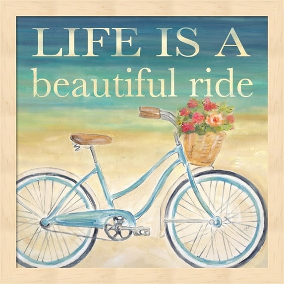 Metaverse Cynthia Coulter 'Beautiful Ride I' Small Framed Wall Art - Green