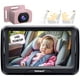 thumbnail image 1 of Cámara de coche para bebés Rohent Pink 1080P HD con visión nocturna 360°, 1 of 5
