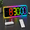 Rgb, variant on Red 17.2" WiFi Digital Wall Clock with Seconds Countdown Timer and Ambient Lights