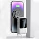 thumbnail image 1 of Power bank banco de energía portátil 20,000 mAh luz LED pantalla digital blanco, 1 of 6