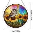 thumbnail image 3 of Acrylic Puzzles Suncatcher Window Hanging 83 Pieces Stained Glass Acrylic Puzzle Song Decoration For Women Men Mom Birthday Home Decor, 3 of 9