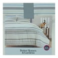 thumbnail image 4 of Set de Edredón Better Homes & Gardens 3 Piezas Matrimonial Rayas Beige, 4 of 4