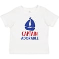 thumbnail image 3 of Inktastic Captain Adorable, Sailing Boat, Sailor, Sailing Boys Baby T-Shirt, 3 of 5