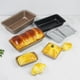 thumbnail image 2 of Cateissary Molde Rectangular para pasteles, molde para pan DIY, bandeja para tostadas de acero al carbono antiadherente, molde para hornear sin oro Escribe un, 2 of 6