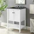 thumbnail image 2 of Modway Prestige 24" Bathroom Vanity in White Black, 2 of 10