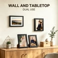 thumbnail image 5 of AEVETE 4x6 Picture Frames Black Set of 6, Wall and Tabletop Display for Home Office Decor, 5 of 7