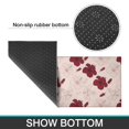 thumbnail image 6 of Pioneer Flower Floral Print Pattern Kitchen Rugs Sets Of 2, Anti Fatigue Non Slip Washable Floor Mats for Kitchen Sink Laundry, 17X30 Inch + 17X47 Inch, 6 of 6