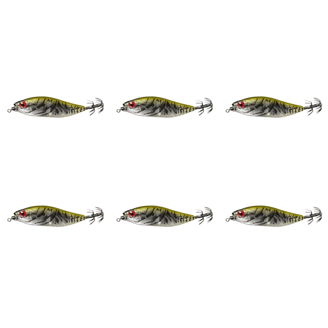 Cebo Calamar 55 Mm 5.5 G Calamares Artificial Señora Pesca () Negra