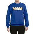 thumbnail image 2 of Wild Bobby, Mom Daisy Mother's Day Unisex Crewneck Sweatshirt, Royal, 3X-Large, 2 of 6