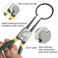 thumbnail image 6 of 4 PCS Snap Ring Pliers Set, Heavy Duty Circlip Pliers Kit 7" for Snap Ring Removal tool Retaining Straight Bent Lock Ring Pliers Set with Storage Case, 6 of 8