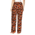 thumbnail image 6 of Pajama Pants Women, Owls And Boo Sweatpants Soft Sleep Lounge Pants, Casual PJ Bottoms Pants with Pockets, 6 of 7